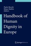 Cover of Handbook of Human Dignity in Europe