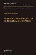 Cover of International Human Rights Law and Structural Discrimination: The Example of Violence against Women