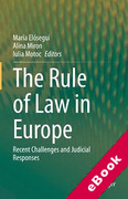 Cover of The Rule of Law in Europe: Recent Challenges and Judicial Responses (eBook)