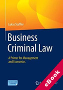 Cover of Business Criminal Law: A Primer for Management and Economics (eBook)