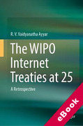 Cover of The WIPO Internet Treaties at 25: A Retrospective (eBook)