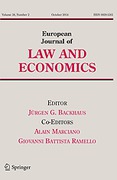 Cover of European Journal of Law and Economics: Print + Basic Online