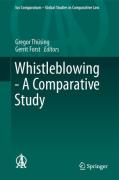 Cover of Whistleblowing: A Comparative Study