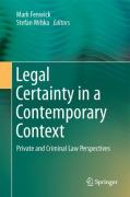 Cover of Legal Certainty in a Contemporary Context: Private and Criminal Law Perspectives