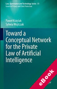 Cover of Toward a Conceptual Network for the Private Law of Artificial Intelligence (eBook)