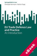 Cover of EU Trade Defence Law and Practice: An Introduction (eBook)