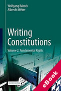 Cover of Writing Constitutions: Volume 2 - Fundamental Rights (eBook)