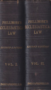 Cover of Phillimore's Ecclesiastical Law of the Church of England