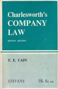 Cover of Charlesworth's Company Law 8th ed