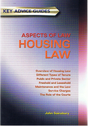 Cover of Key Advice Guides: Aspects of Law - Housing Law