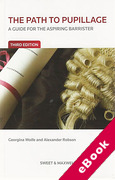 Cover of The Path to Pupillage: A Guide for the Aspiring Barrister (eBook)