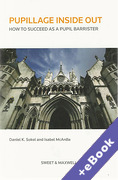 Cover of Pupillage Inside Out: How to Succeed as a Pupil Barrister (Book &#38; eBook Pack)