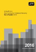 Cover of JCT Sub-Contractor Collateral Warranty for a Funder 2016 (SCWa/F)