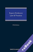 Cover of Expert Evidence: Law and Practice (Book &#38; eBook Pack)