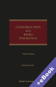 Cover of Construction All Risks Insurance (Book &#38; eBook Pack)