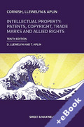 Cover of Cornish, Llewelyn &#38; Aplin: Intellectual Property: Patents, Copyright, Trade Marks and Allied Rights (Book &#38; eBook Pack)