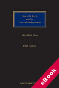Cover of Guest &#38; Liew on the Law of Assignment (eBook)