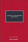 Cover of European Cross-Border Insolvency Looseleaf (Annual)