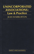 Cover of Unicorporated Associations: Law & Practice