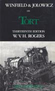 Cover of Winfield & Jolowicz On Tort 13th ed