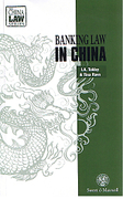 Cover of Banking Law in China