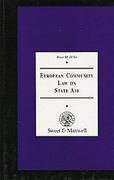 Cover of European Community Law on State Aid