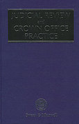 Cover of Judicial Review and Crown Office Practice