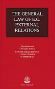 Cover of The General Law of E.C. External Relations