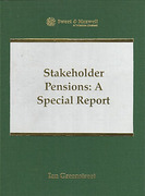 Cover of Stakeholder Pensions: A Special Report
