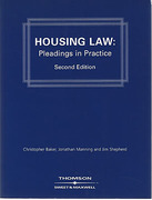 Cover of Housing Law Pleadings in Practice