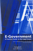 Cover of E-Government: A Practical Guide to the Legal Issues