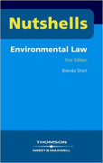 Cover of Nutshells Environmental Law (No New Edition)