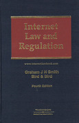 Cover of Internet Law and Regulation