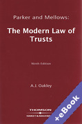 Cover of Parker & Mellows: The Modern Law of Trusts (Book & eBook Pack)