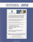 Cover of The Directory of Local Authorities Book and CD-ROM: 2012