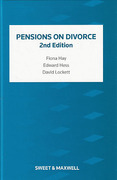 Cover of Pensions on Divorce