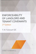 Cover of Enforceability of Landlord and Tenant Covenants