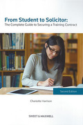 Cover of From Student to Solicitor: The Complete Guide to Securing a Training Contract
