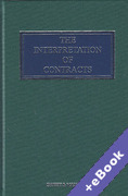 Cover of The Interpretation of Contracts (Book & eBook Pack)