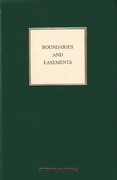 Cover of Boundaries and Easements