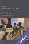 Cover of Morris: The Conflict of Laws (Book & eBook Pack)