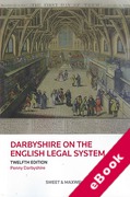Cover of Darbyshire on the English Legal System (eBook)