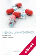 Cover of Medical Law and Ethics (eBook)
