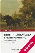 Cover of Trust Taxation and Estate Planning 4th ed with 2nd Supplement (eBook)