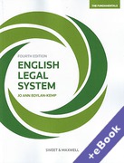 Cover of English Legal System: The Fundamentals (Book & eBook Pack)