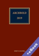 Cover of Archbold: Criminal Pleading, Evidence and Practice 2019 (Book & eBook Pack)