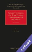 Cover of Security Interests and Title Finance: Jurisdictions of the World: Volume 4 (Book & eBook Pack)