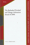 Cover of Barbados/Trinidad and Tobago Arbitration Award of 2006