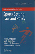 Cover of Sports Betting: Law and Policy