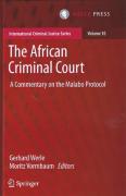 Cover of The African Criminal Court: A Commentary on the Malabo Protocol